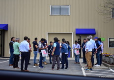 A group of Gloeckner South America visiting Benary